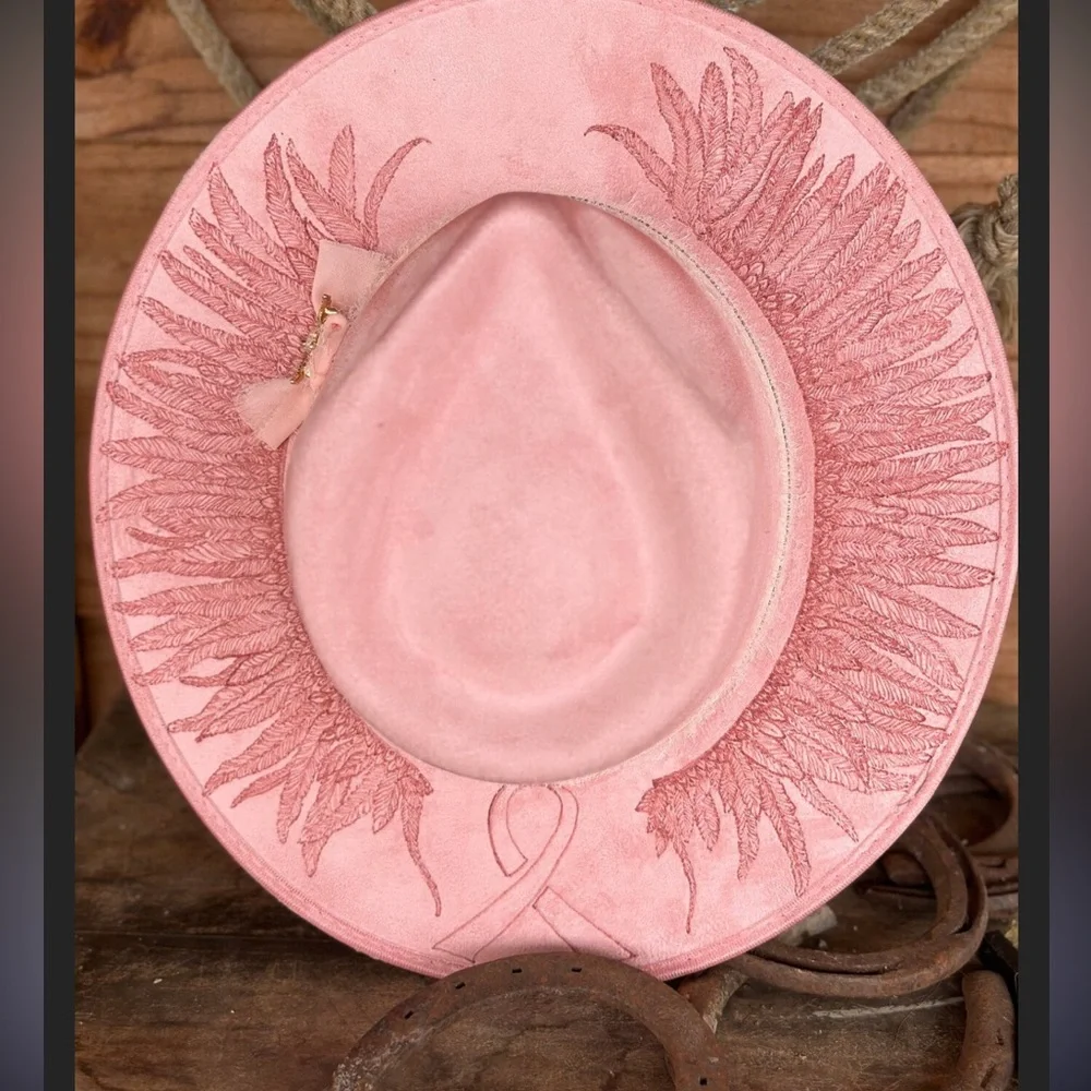 Breast cancer awareness memorial hat - Picture 2 of 6